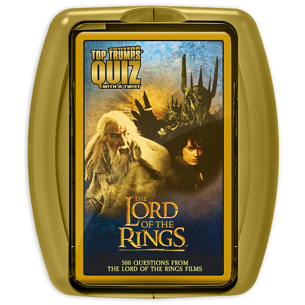 Lord of the Rings Top Trumps Quiz Card Game Image 1