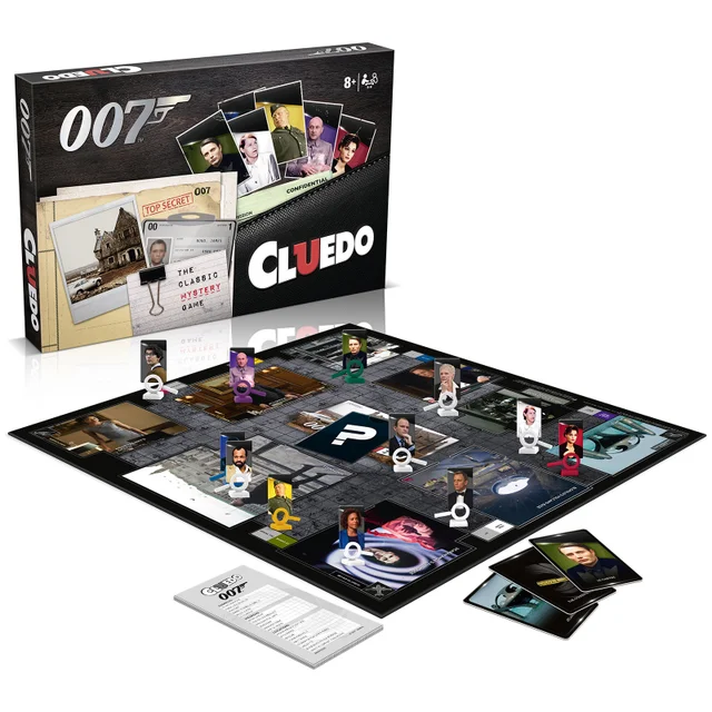 James Bond Cluedo Board Game