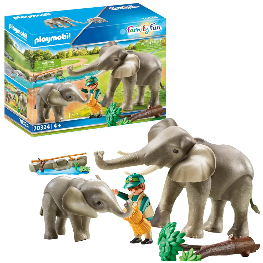 Playmobil Family Fun Elephant Habitat (70324) Image 1