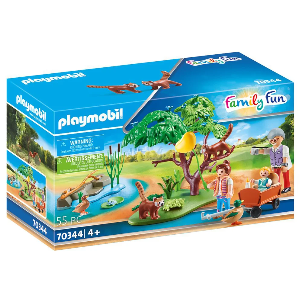 Playmobil Family Fun Red Panda Habitat (70344) Image 1