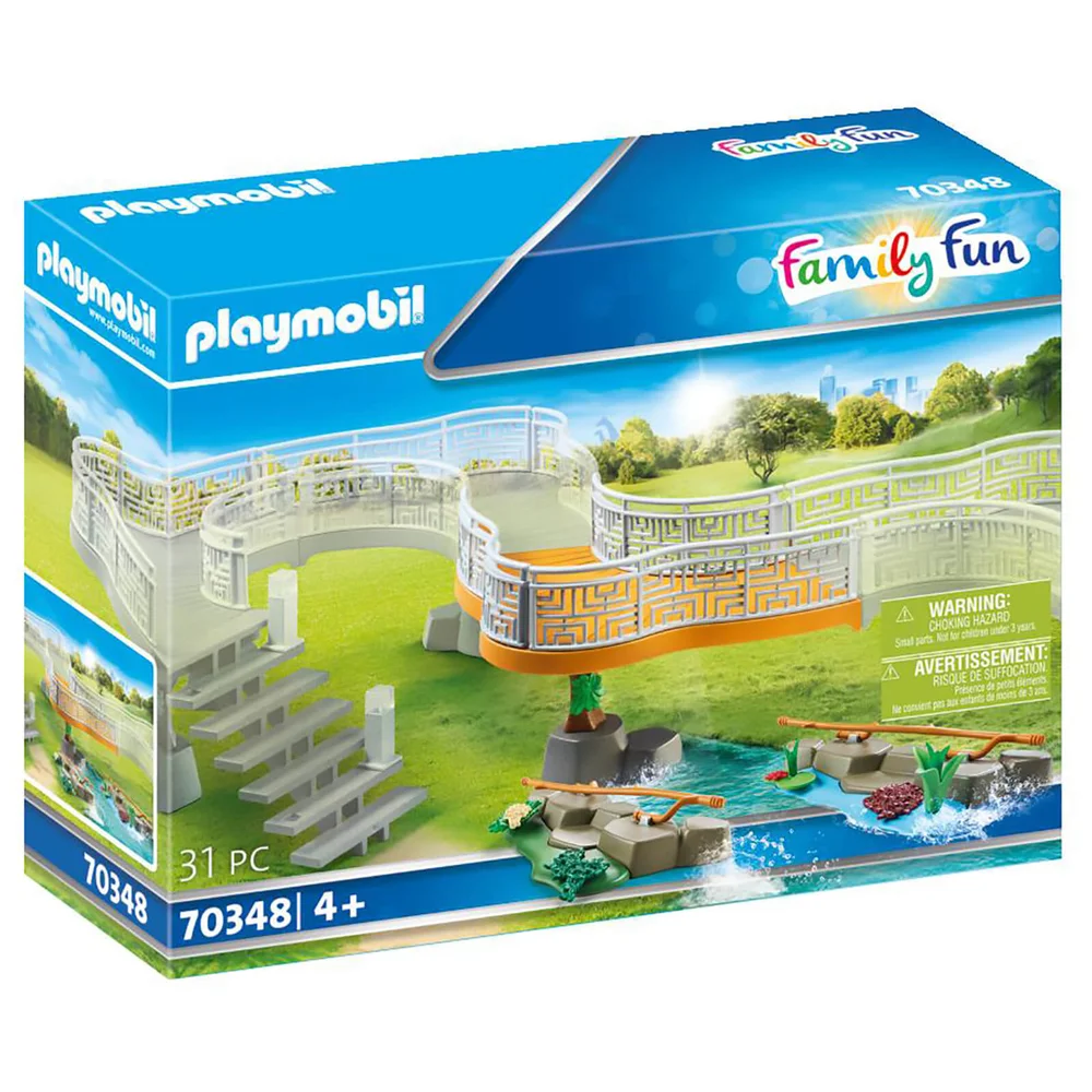Playmobil Family Fun Zoo Viewing Platform Extension (70348) Image 1