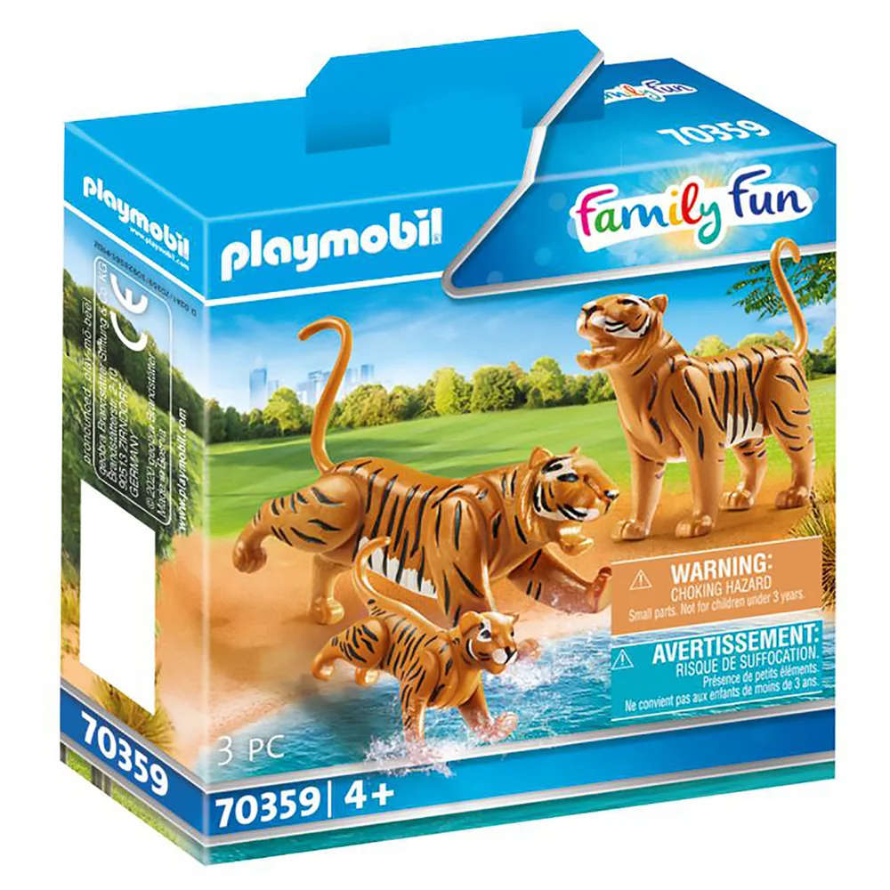 Playmobil Family Fun Tigers with Cub (70359) Image 1