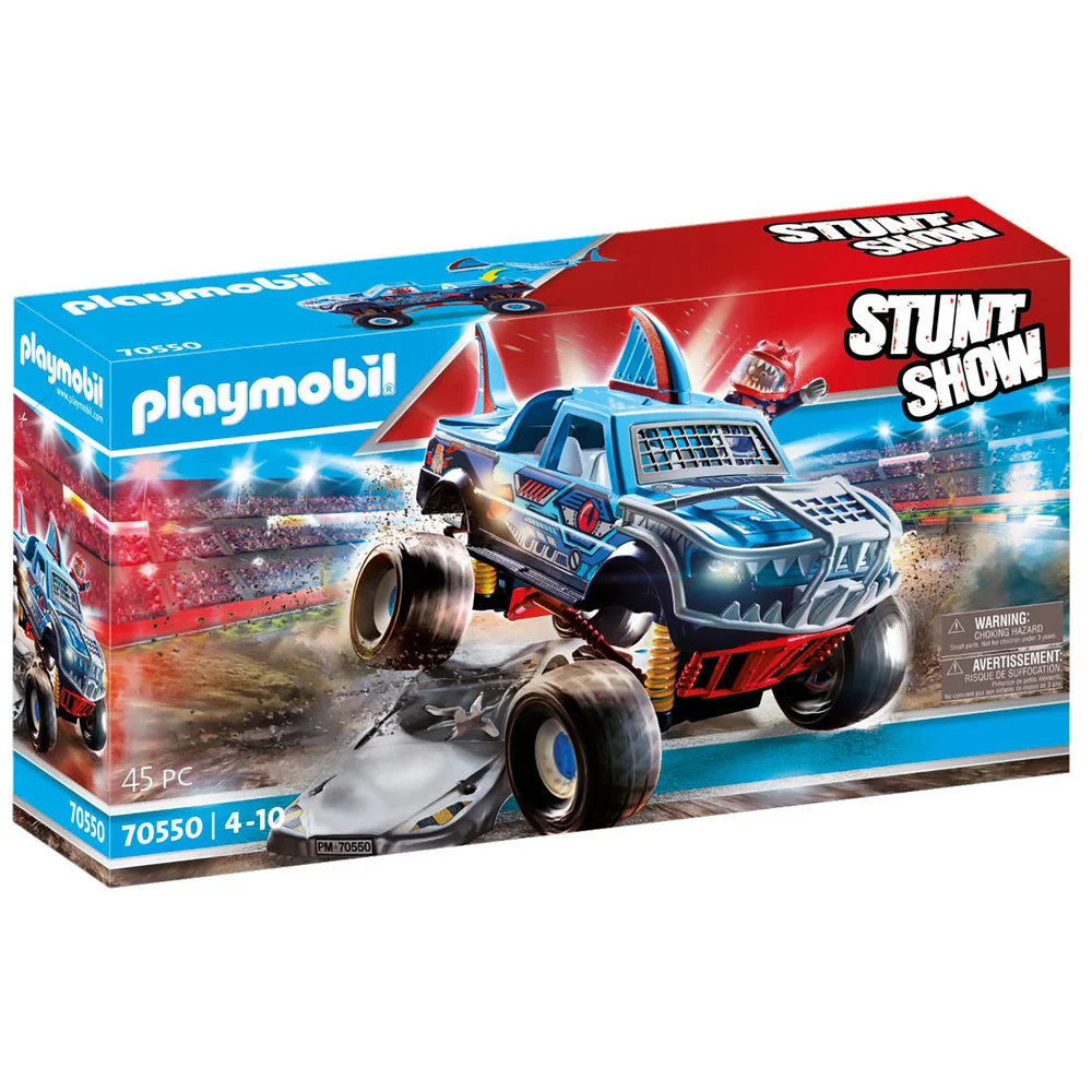 Playmobil Stunt Show Shark Monster Truck (70550) Image 1