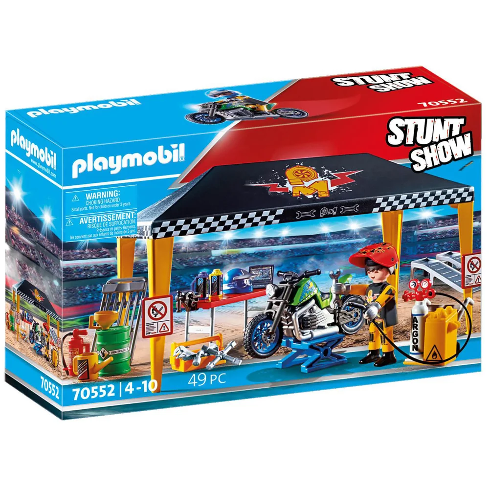Playmobil Stunt Show Service Tent (70552) Image 1