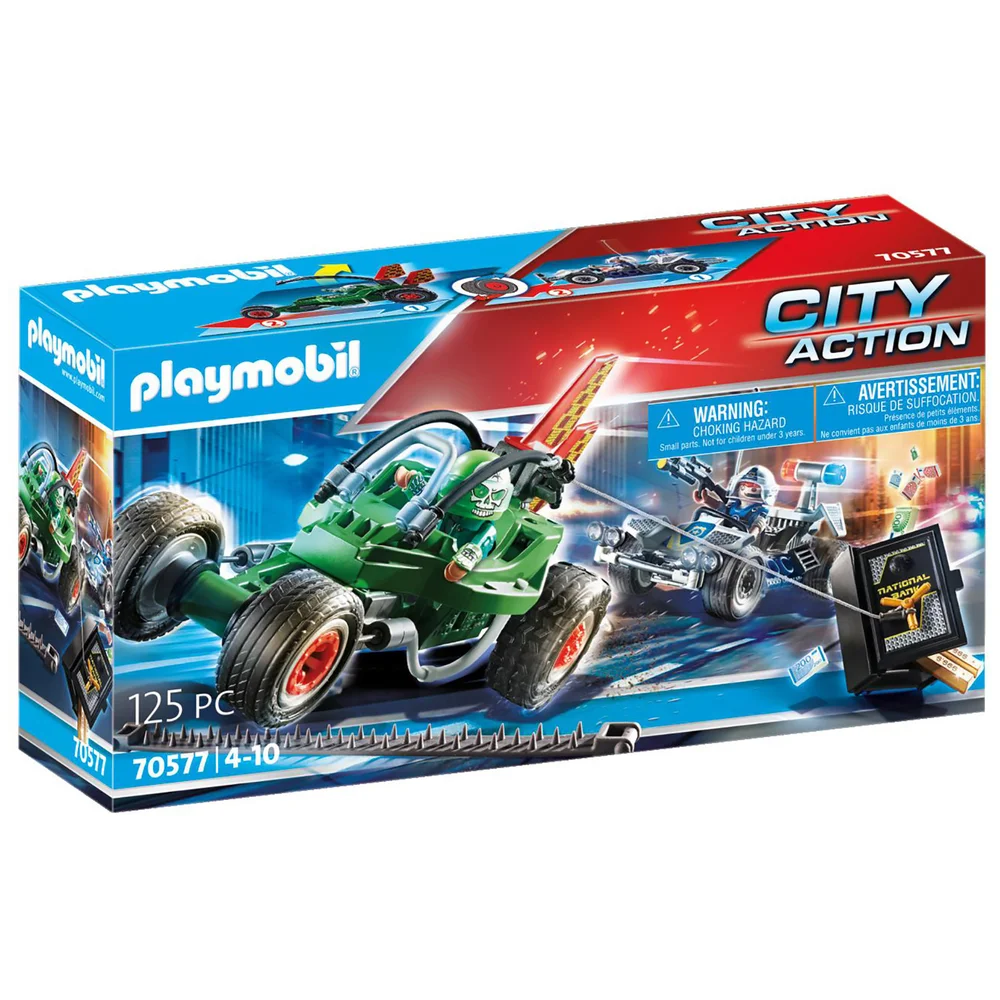 Playmobil City Action Police Go-Kart Escape (70577) Image 1