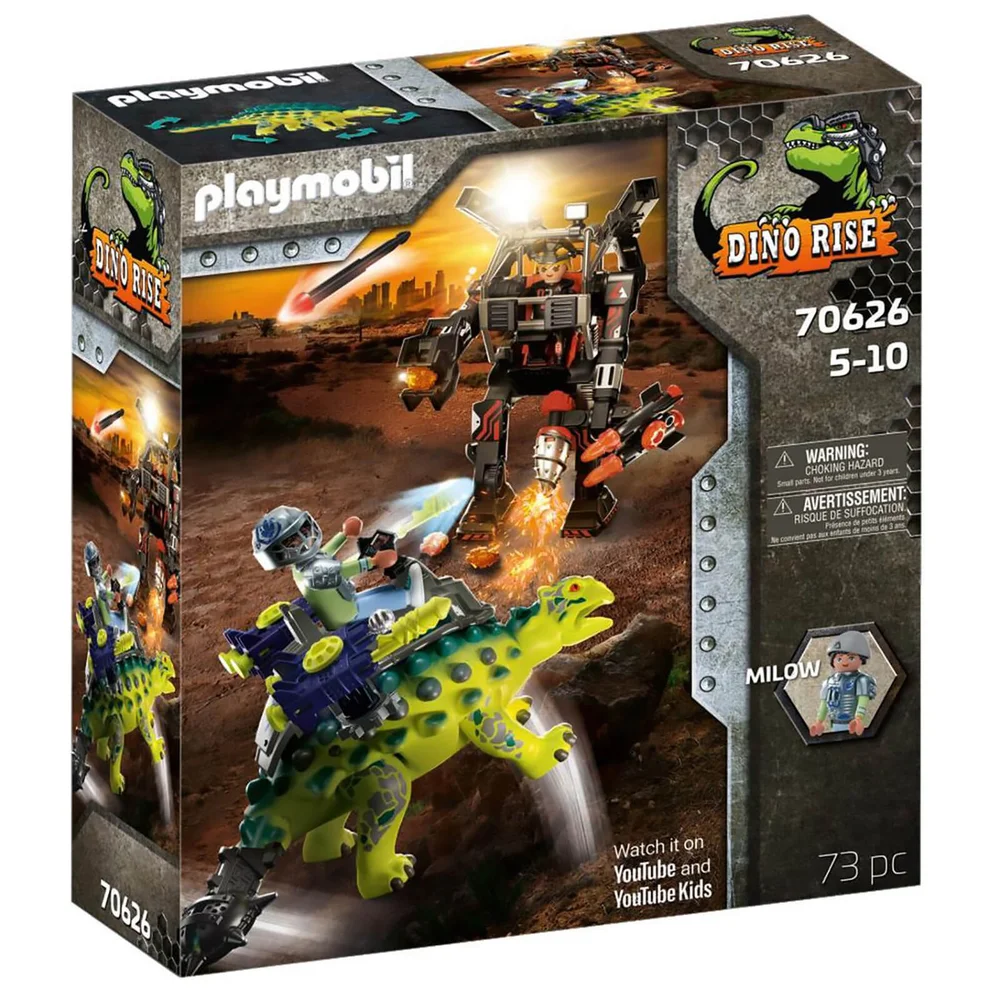 Playmobil Dinos Saichania: Invasion of the Robot (70626) Image 1