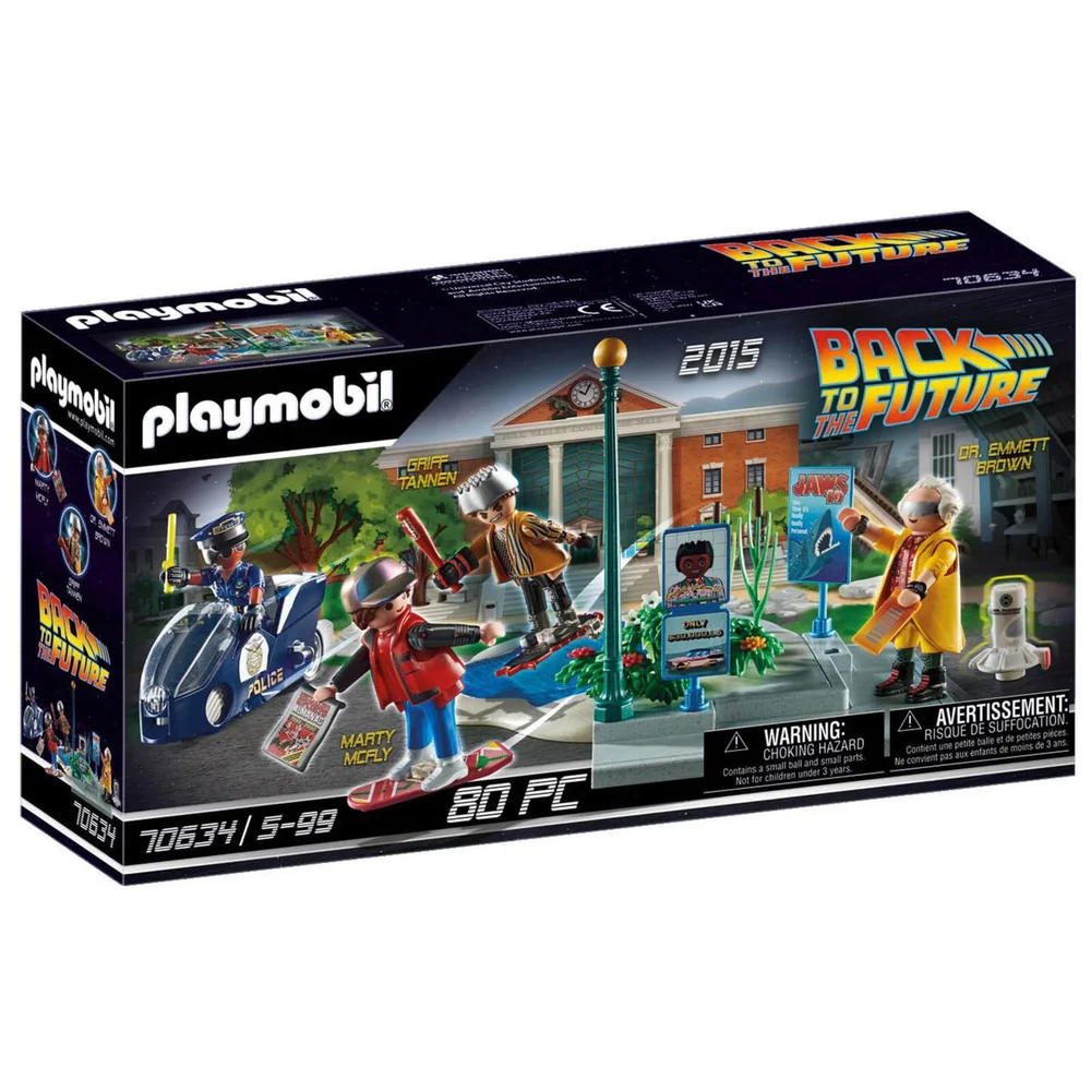 Playmobil Back to the Future Part II Hoverboard Chase (70634) Image 1