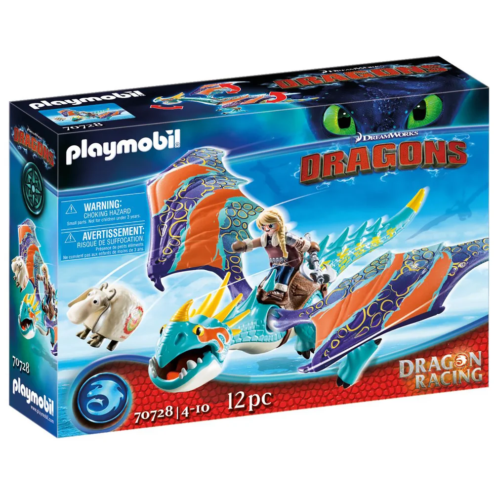 Playmobil Dragon Racing: Astrid and Stormfly (70728) Image 1