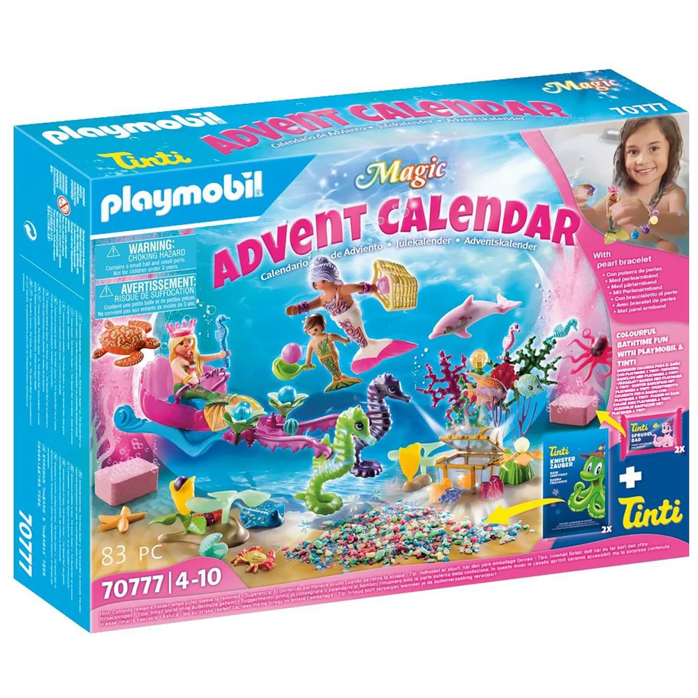 Playmobil Advent Calendar - Mermaids (70777) Image 1