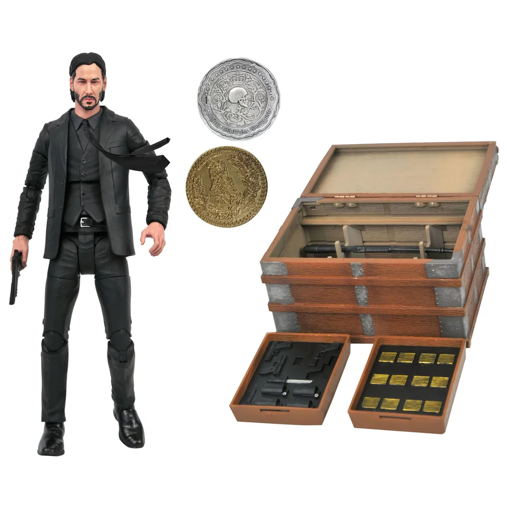 Diamond Select John Wick Deluxe Action Figure Set - John Wick Image 1