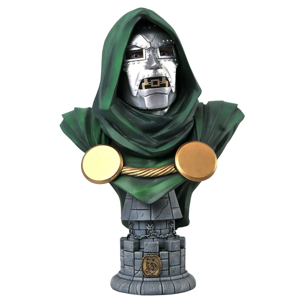 Diamond Select Marvel Legends In 3D 1/2 Scale Bust - Dr. Doom Image 1