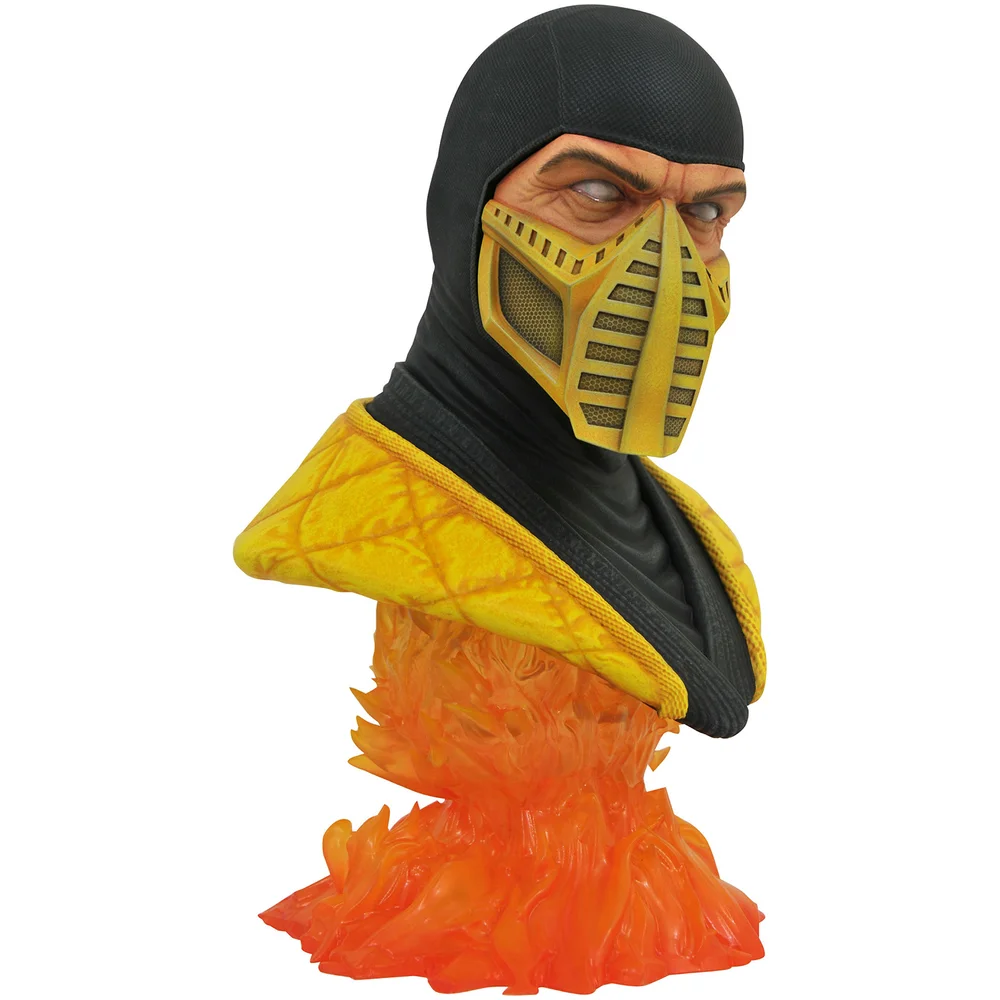 Diamond Select Mortal Kombat 11 Legends In 3D 1/2 Scale Bust - Scorpion Image 1
