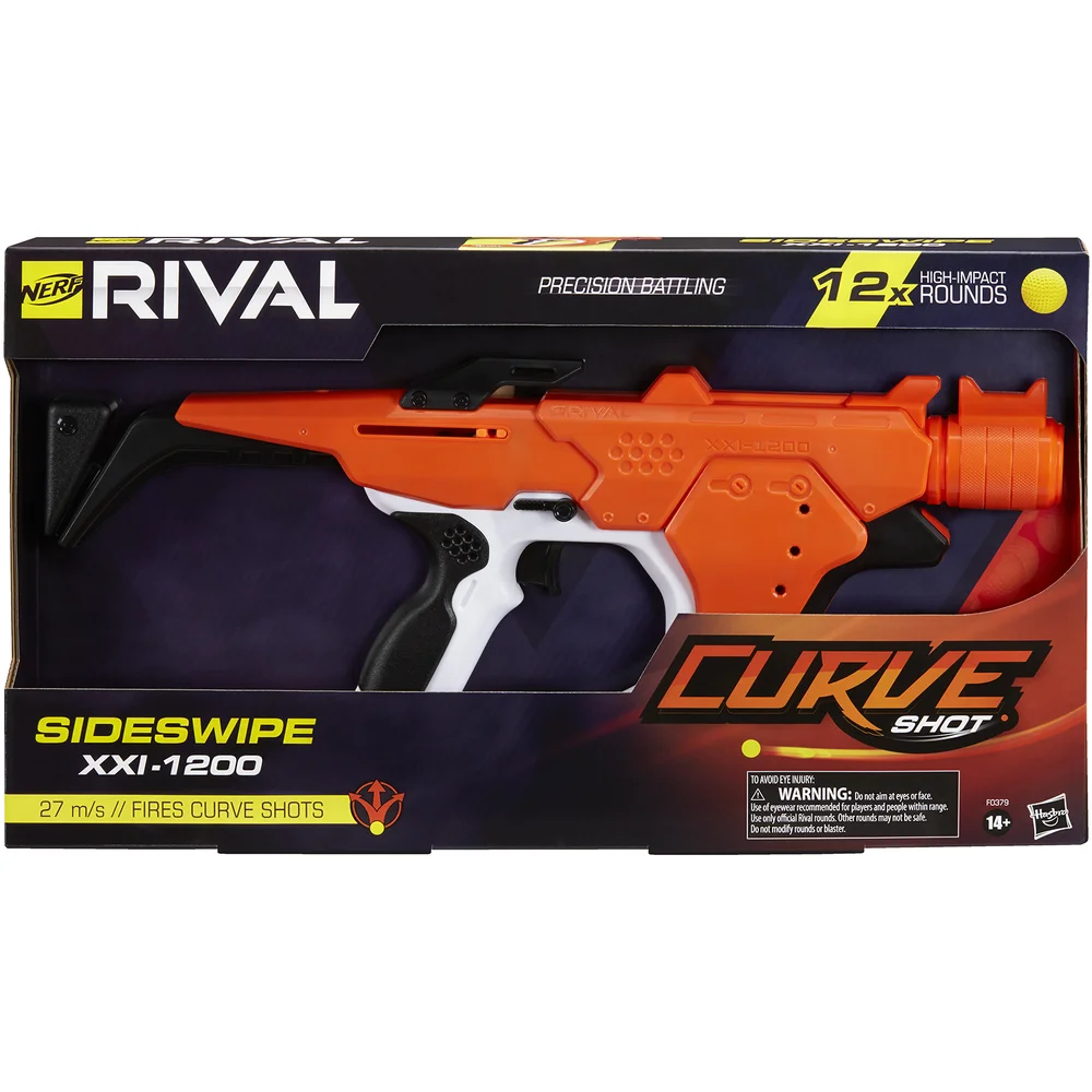 NERF Rival Curve Shot Sideswipe XXI-1200 Blaster Image 1