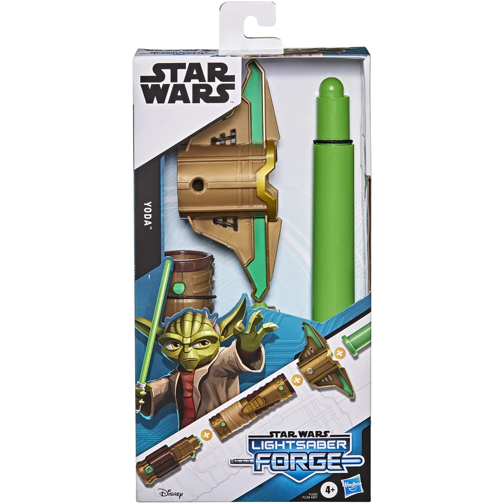 Hasbro Star Wars Forge Mater Yoda Lightsaber Toy Image 1