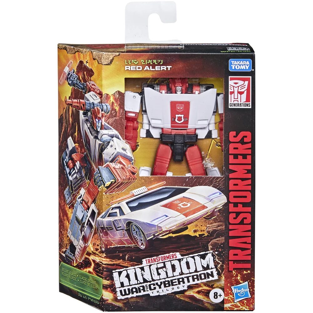 Transformers Generations Deluxe Red Alert Figure Image 1