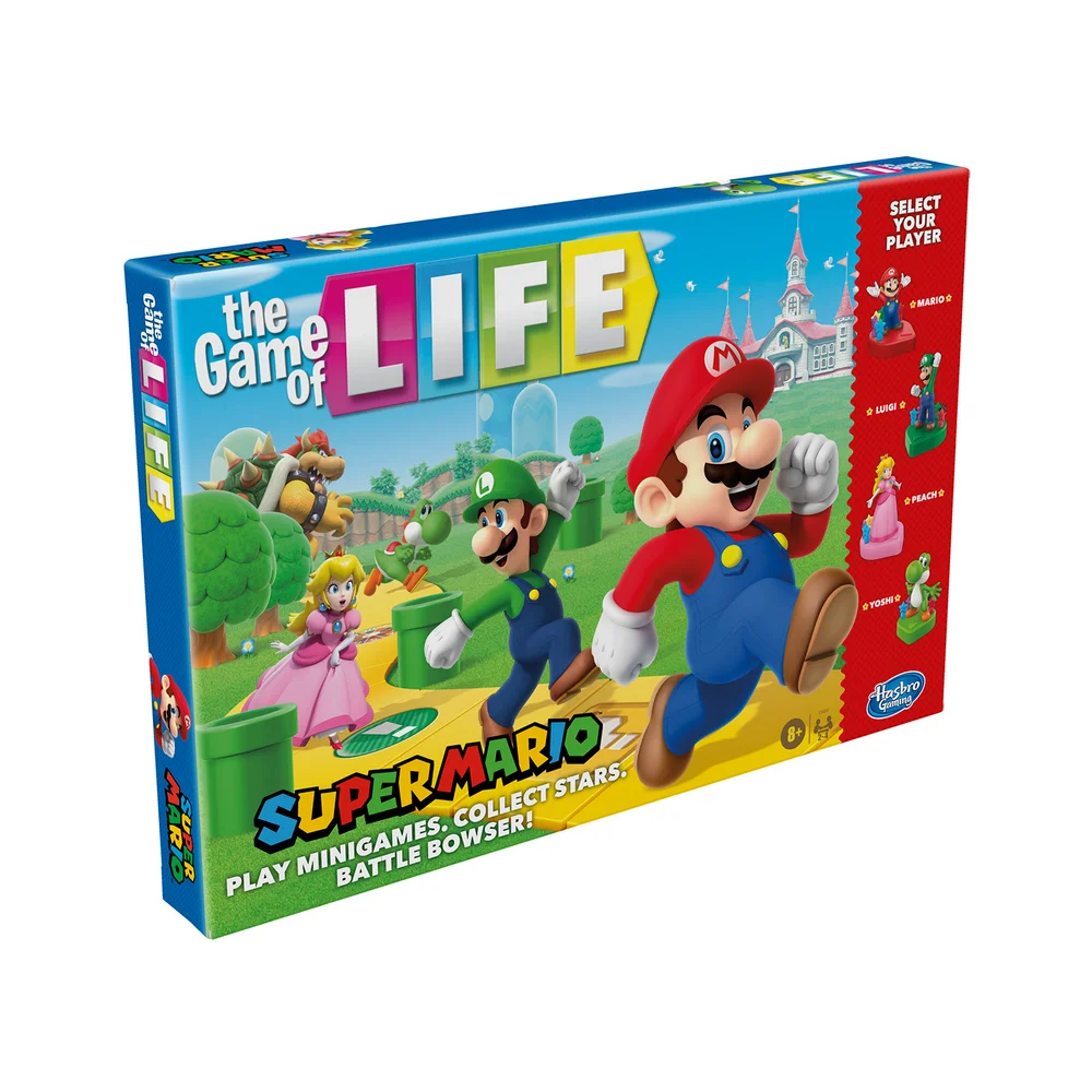Hasbro Game of Life Board Game - Super Mario Edition Image 1