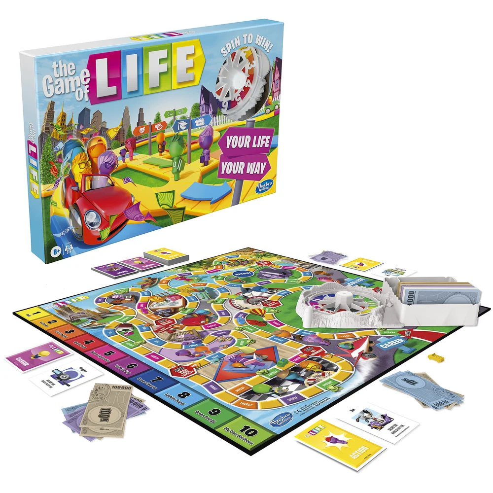Hasbro Game of Life Board Game - Classic Edition Image 1