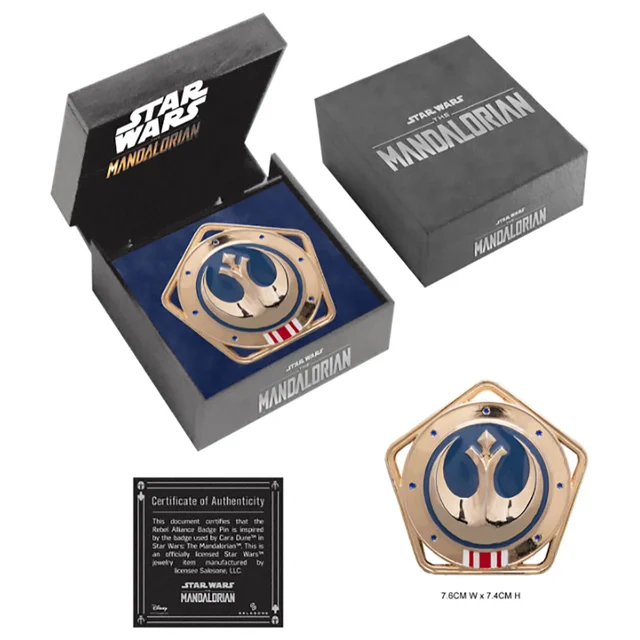 Star Wars Republic Medallion 1:1 Scale Pin Badge - Zavvi UK / EU Exclusive