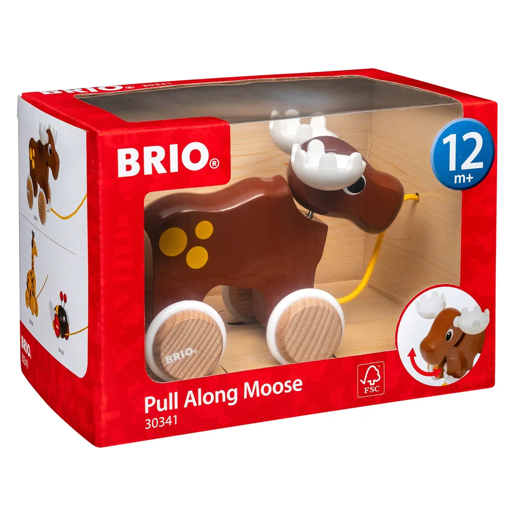 Brio Pull Along Moose Image 1