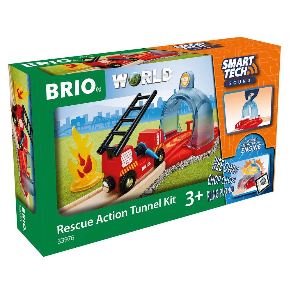 Brio Smart Tech Sound - Rescue Action Tunnel Kit Image 1