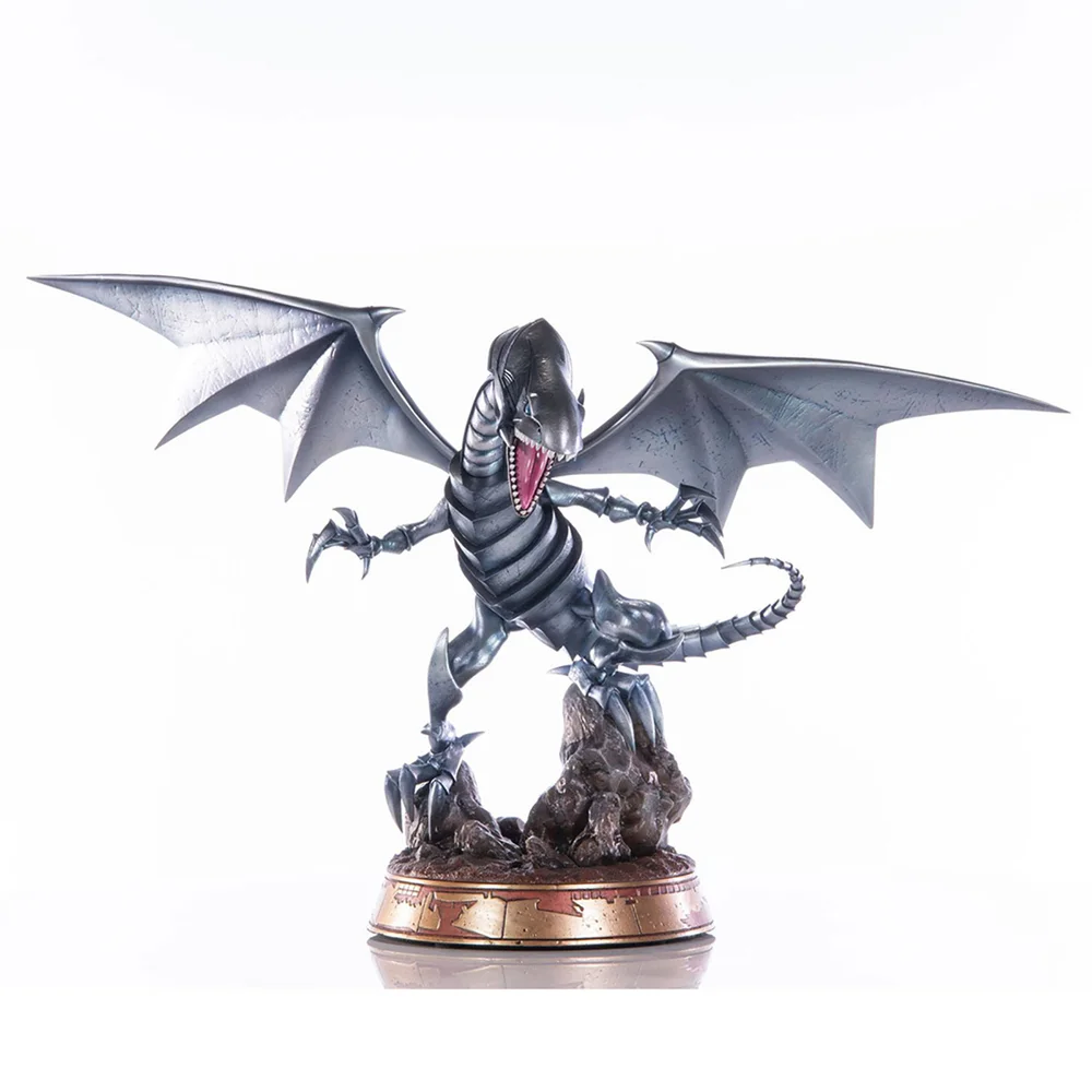 First 4 Figures Yu-Gi-Oh! Blue Eyes White Dragon (Silver) PVC 35cm Figure Image 1