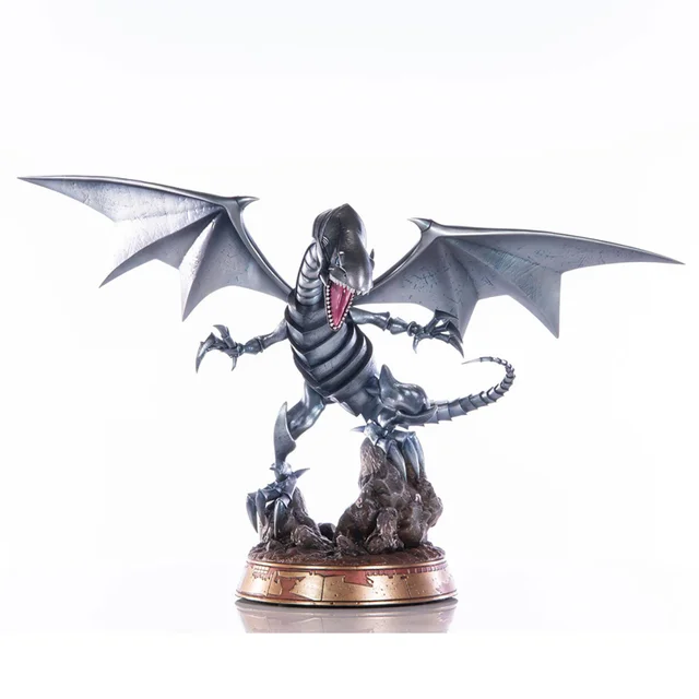 First 4 Figures Yu-Gi-Oh! Blue Eyes White Dragon (Silver) PVC 35cm Figure