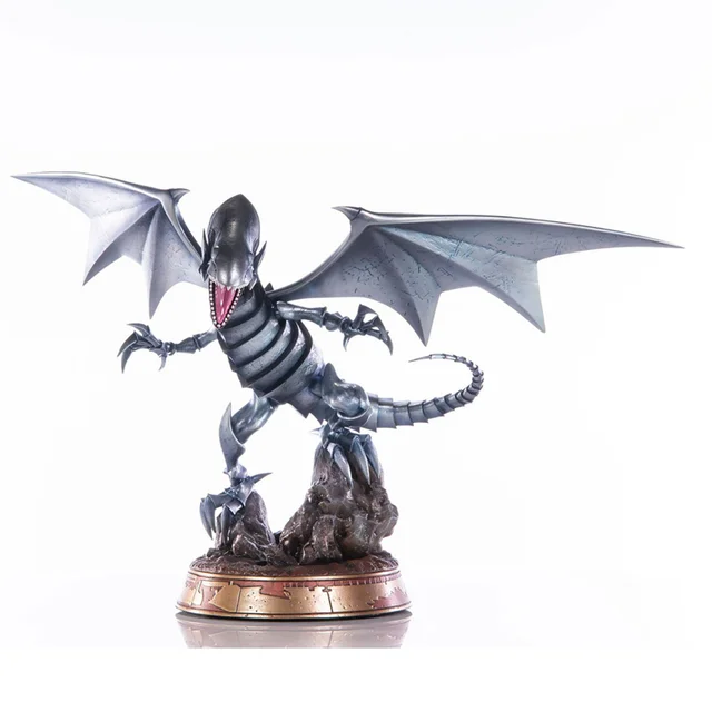 First 4 Figures Yu-Gi-Oh! Blue Eyes White Dragon (Silver) PVC 35cm Figure