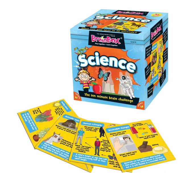 BrainBox Card Game - Science Edition Refresh (55 cards)