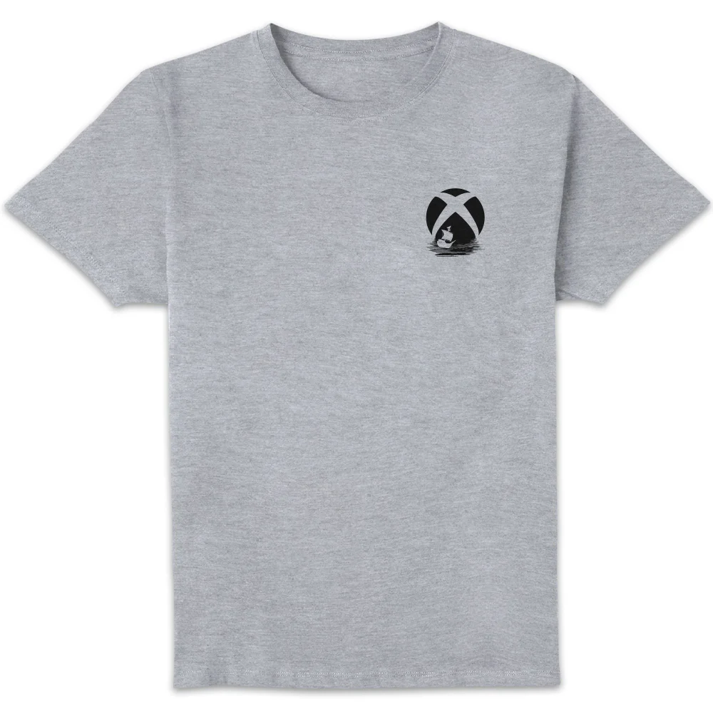 Sea Of Thieves Pocket Print Unisex T-Shirt - Grey - S - Grey Image 1