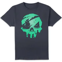 Sea Of Thieves Chest Skull Unisex T-Shirt - Navy