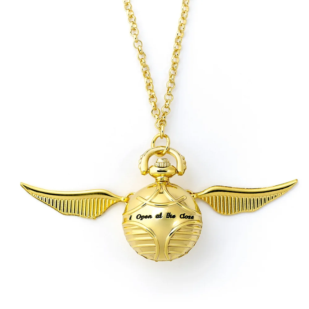 Harry Potter Golden Snitch Watch Necklace Image 1