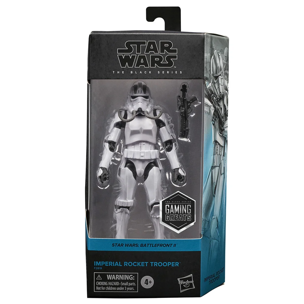 Hasbro Star Wars The Black Series Gaming Greats Imperial Rocket Trooper Action Figure Image 1