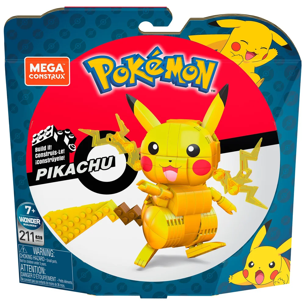 Pokémon Mega Construx - Pikachu Image 1