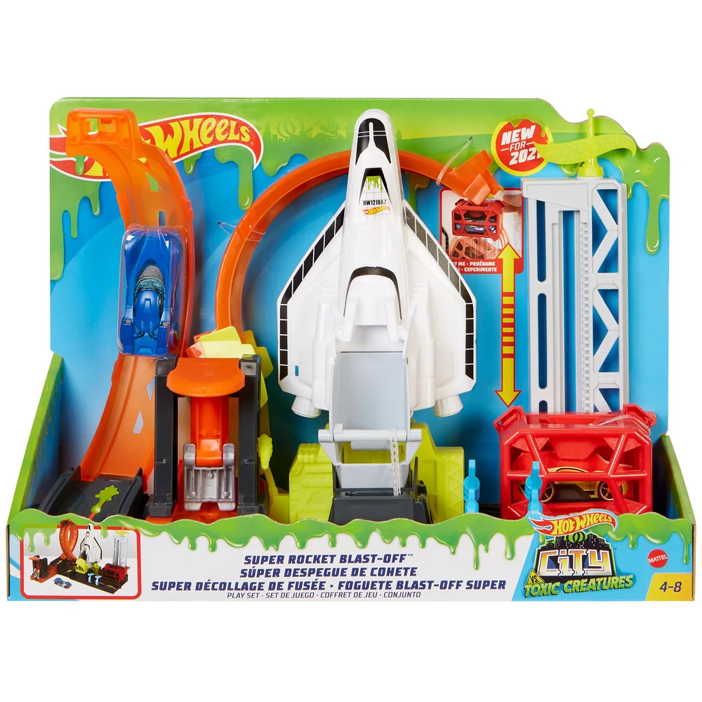 Hot Wheels City - Super Space Shuttle Playset Image 1