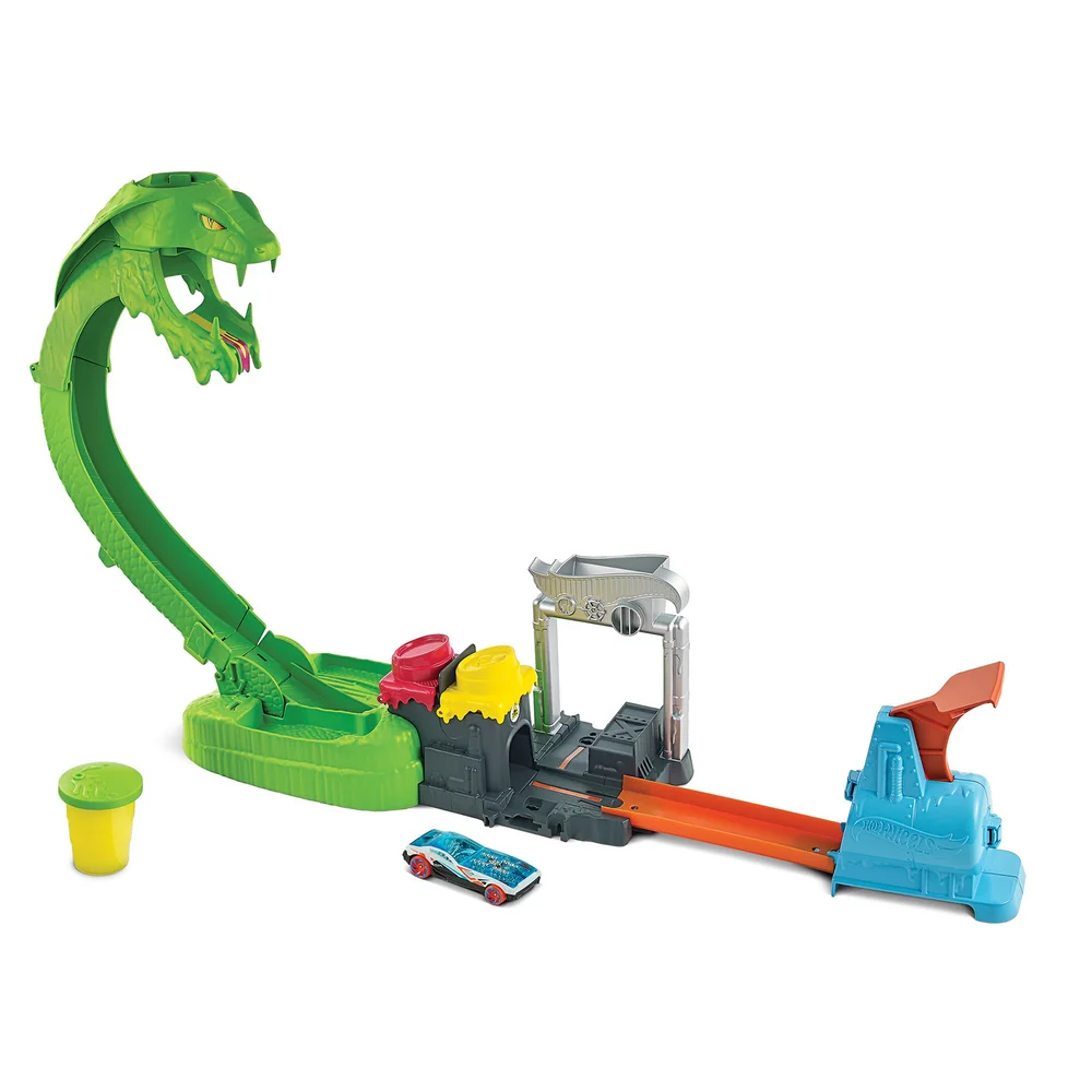 Hot Wheels City - Toxic Snake Strike Playset Image 1