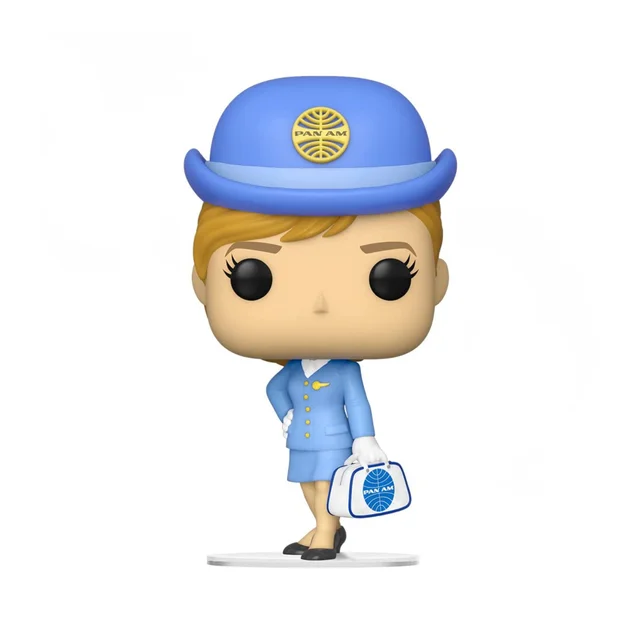Pan Am Stewardess with White Bag Funko Pop! Vinyl