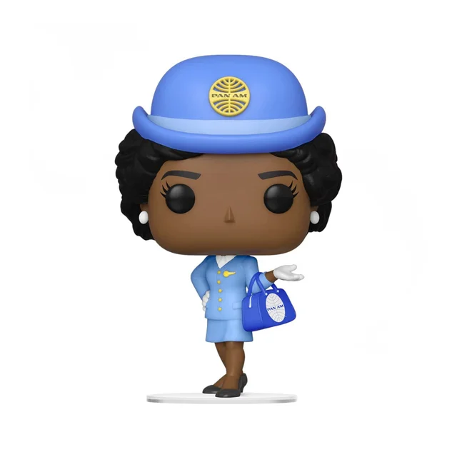 Pan Am Stewardess with Blue Bag Funko Pop! Vinyl
