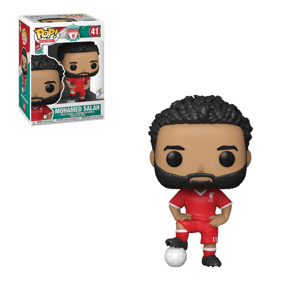Liverpool FC Mohamed Salah Football Funko Pop! Vinyl Image 1