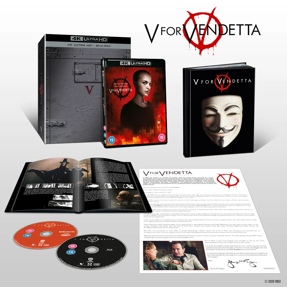 V for Vendetta Ultimate Collector's Edition - 4K Ultra HD Image 1