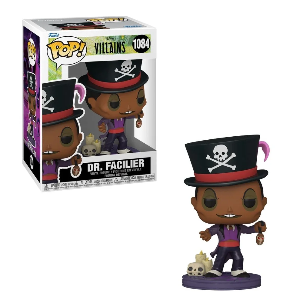 Disney Villains The Princess and the Frog Doctor Facilier Funko Pop! Vinyl Image 1