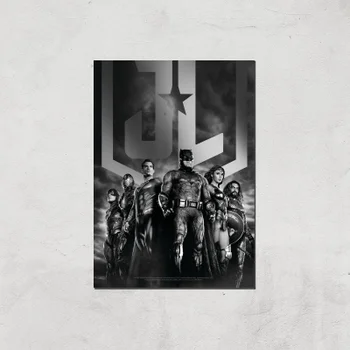 Justice League Team Poster Giclee Art Print