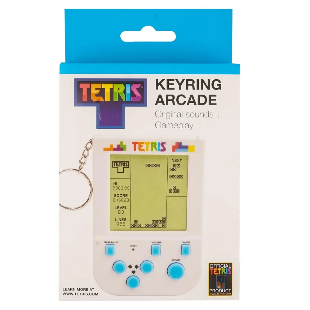 Tetris Keyring Arcade Image 1