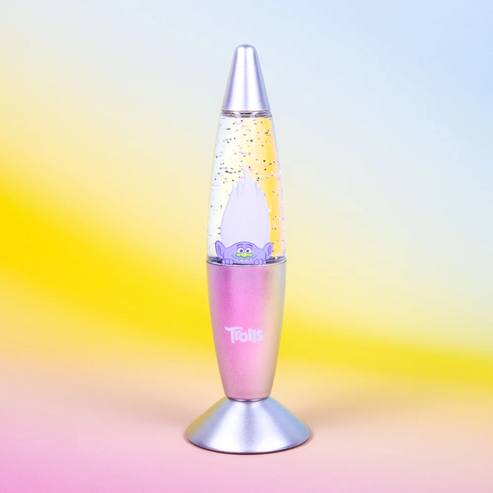Trolls Glitter Lamp Image 1