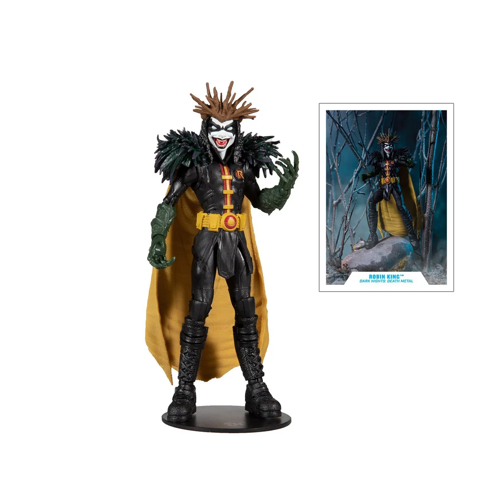 McFarlane DC Build-A-Figure Wv4 - Death Metal - Robin King Action Figure Image 1