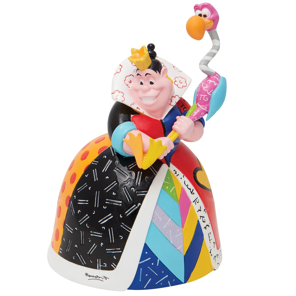 Disney Britto Collection Queen Of Hearts Figurine Image 1