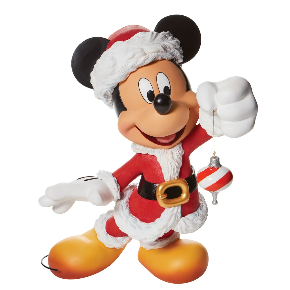 Disney Showcase Collection Santa Mickey Santa Couture Figurine Image 1