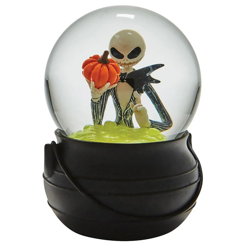 Disney By Department 56 Pumpkin King Waterball Image 1