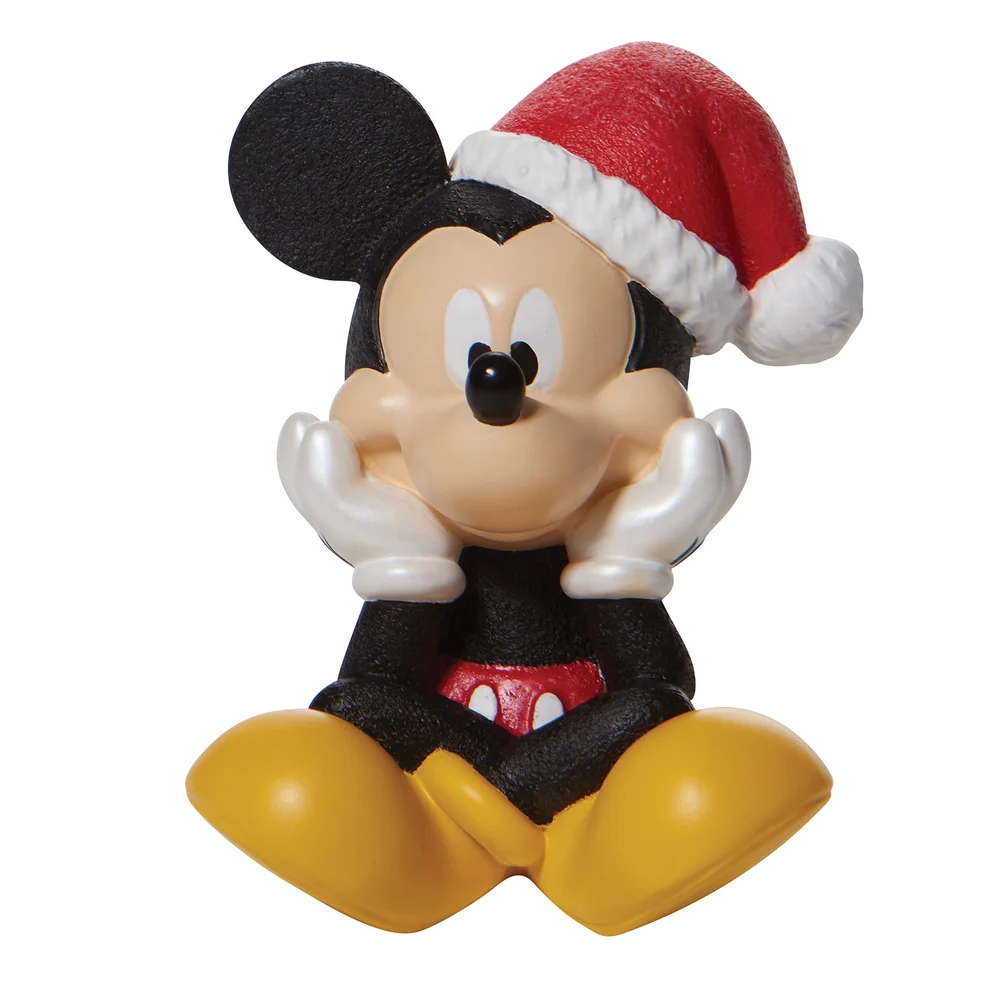 Disney By Department 56 Christmas Mickey Mouse Fig Image 1