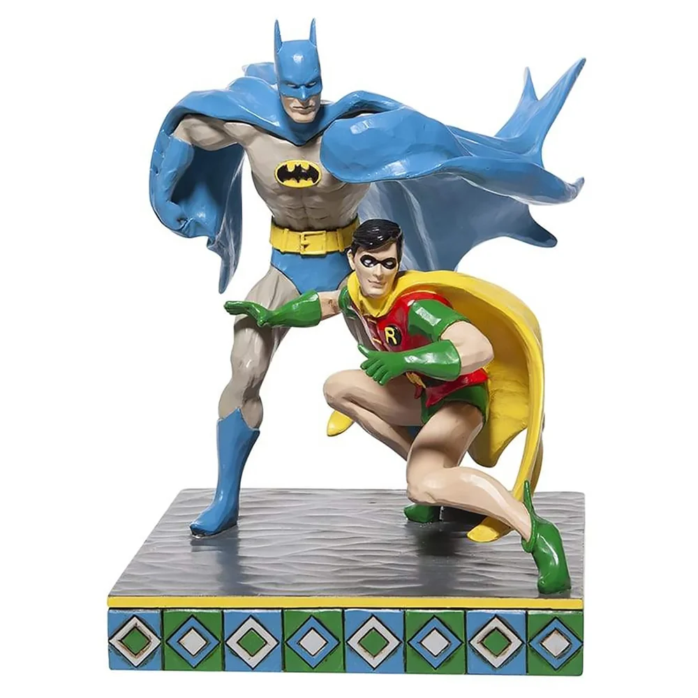 DC Comics By Jim Shore Batman And Robin Figurine Image 1