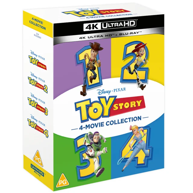 Toy Story 1-4 - 4K Ultra HD Collection